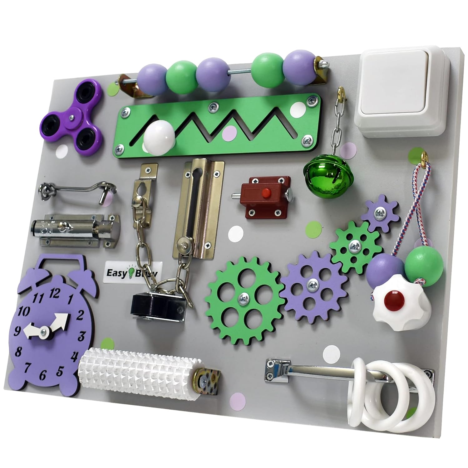 1 2 3 Year Old Girl Gift Busy Board