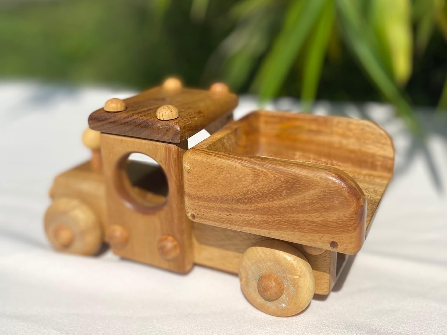 Wooden Truck Toy Personalized for Toddlers
