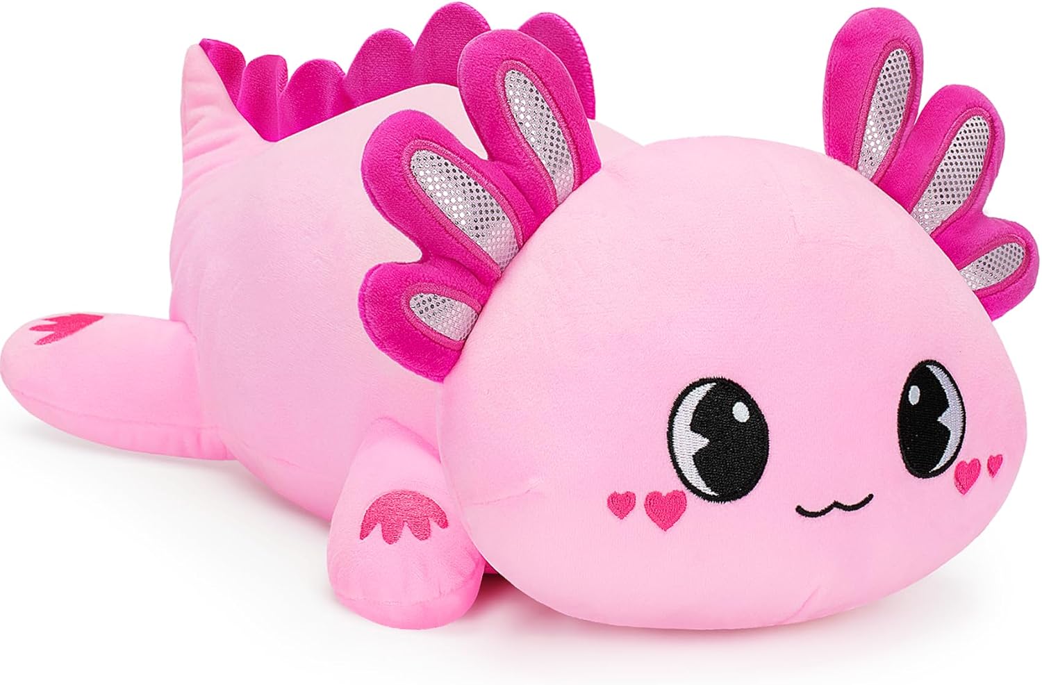 Officygnet 13 Inch Axolotl Plush Pillow