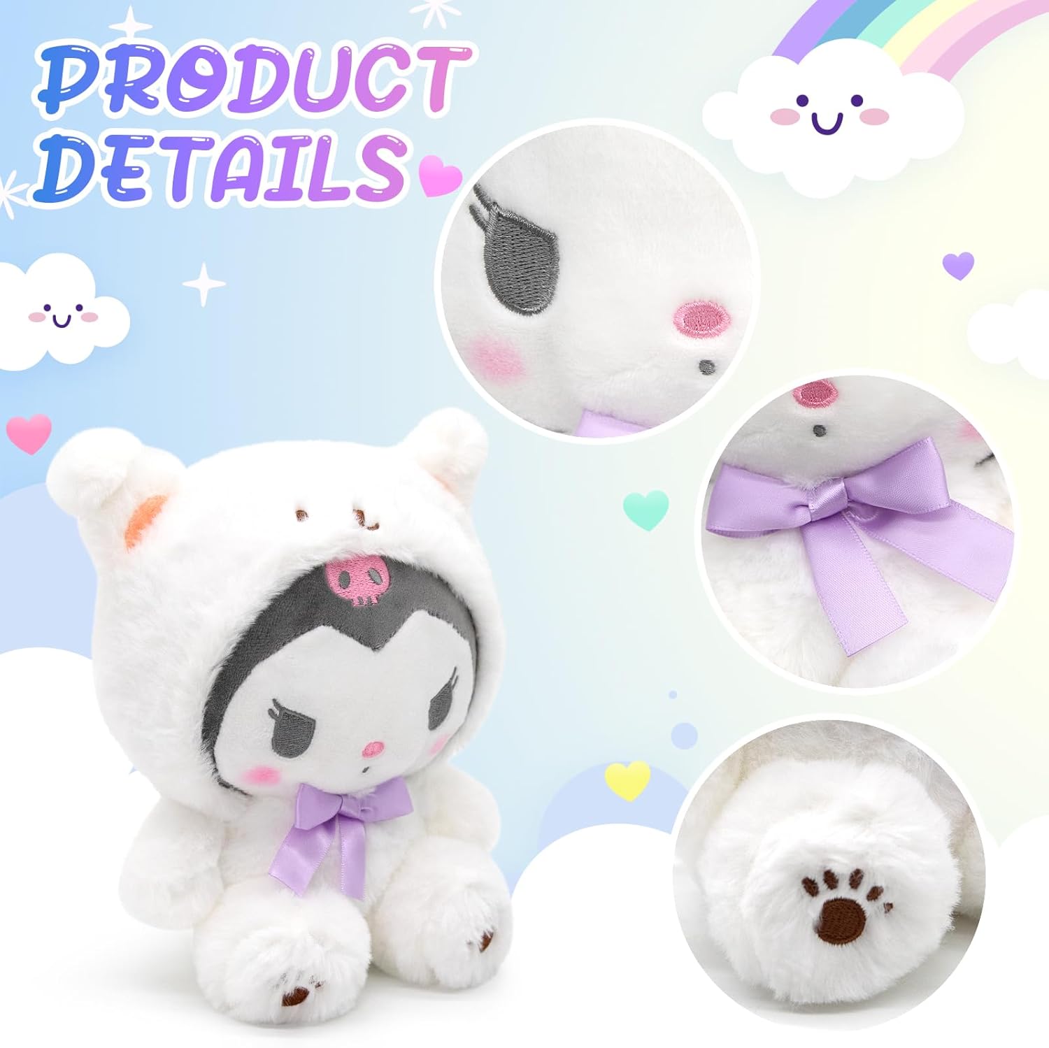 Maikerry Kawaii Anime Plush Doll 8 Toy