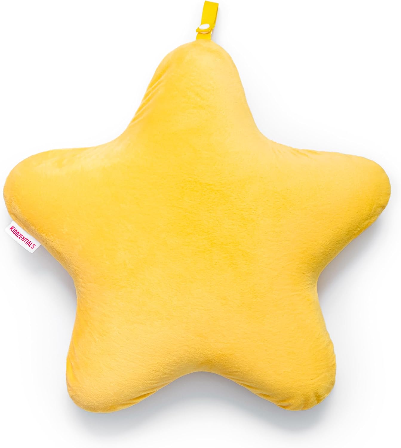 Kiddzentials Star Pillow 15in Yellow
