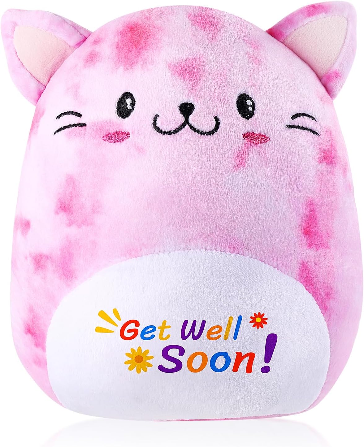 Get Well Soon Cat Plush Hug Pillow Toy Gift