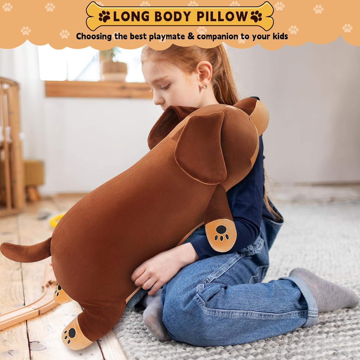 30 Giant Dachshund Dog Plush Stuffed Animal