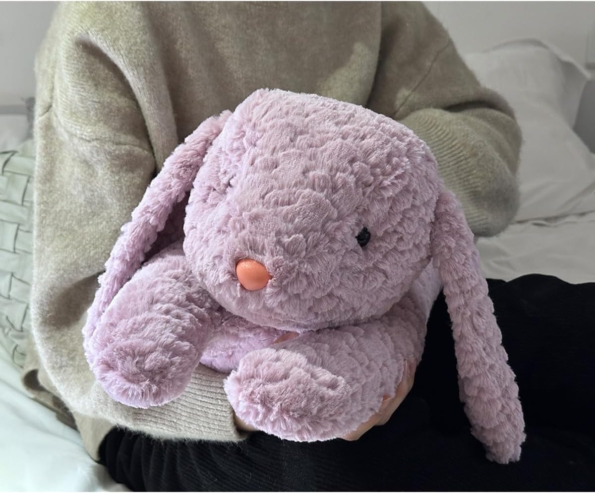 Hofun4U Rabbit Plush Pillow 35 Inch Christmas Gift for Kids and Adults