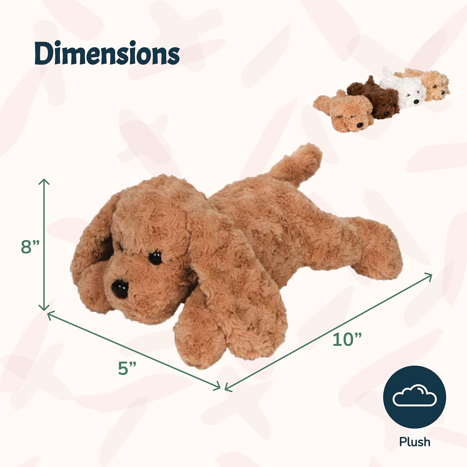 PixieCrush Adopt Me Dog Plush Set for Girls