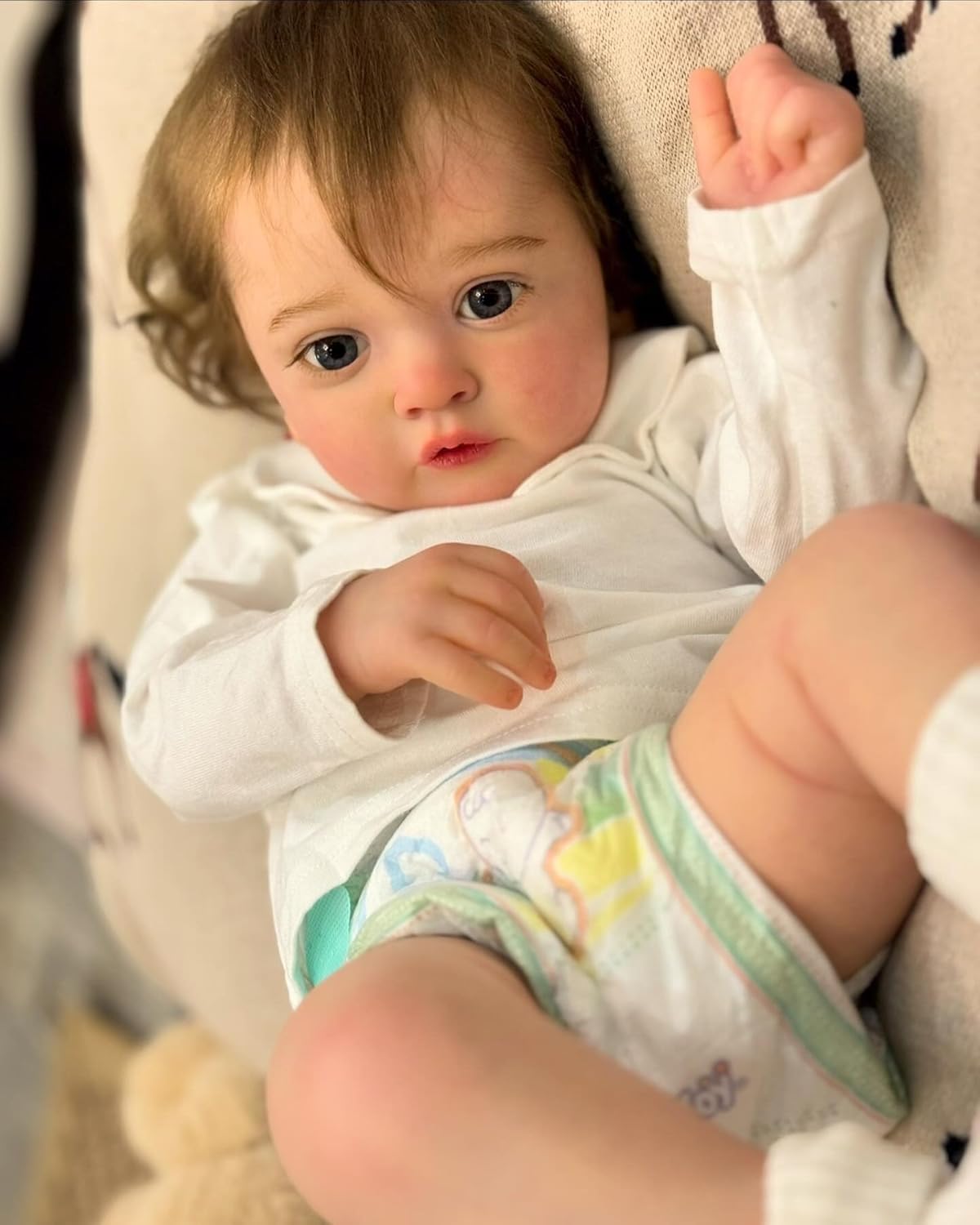 Cosheng 23Inch Handmade Reborn Baby Girl Doll
