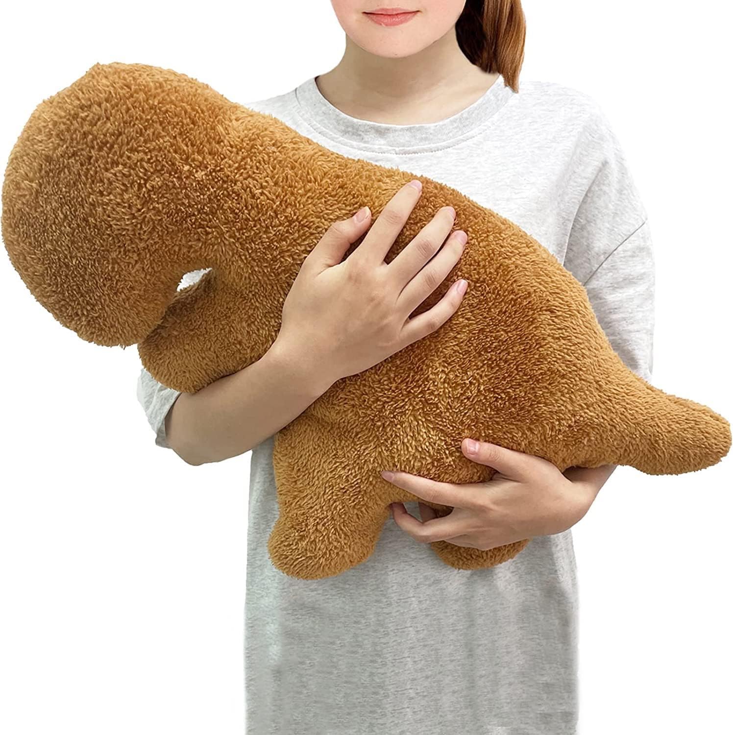 Aucess Dino Chicken Nugget Pillow 24in