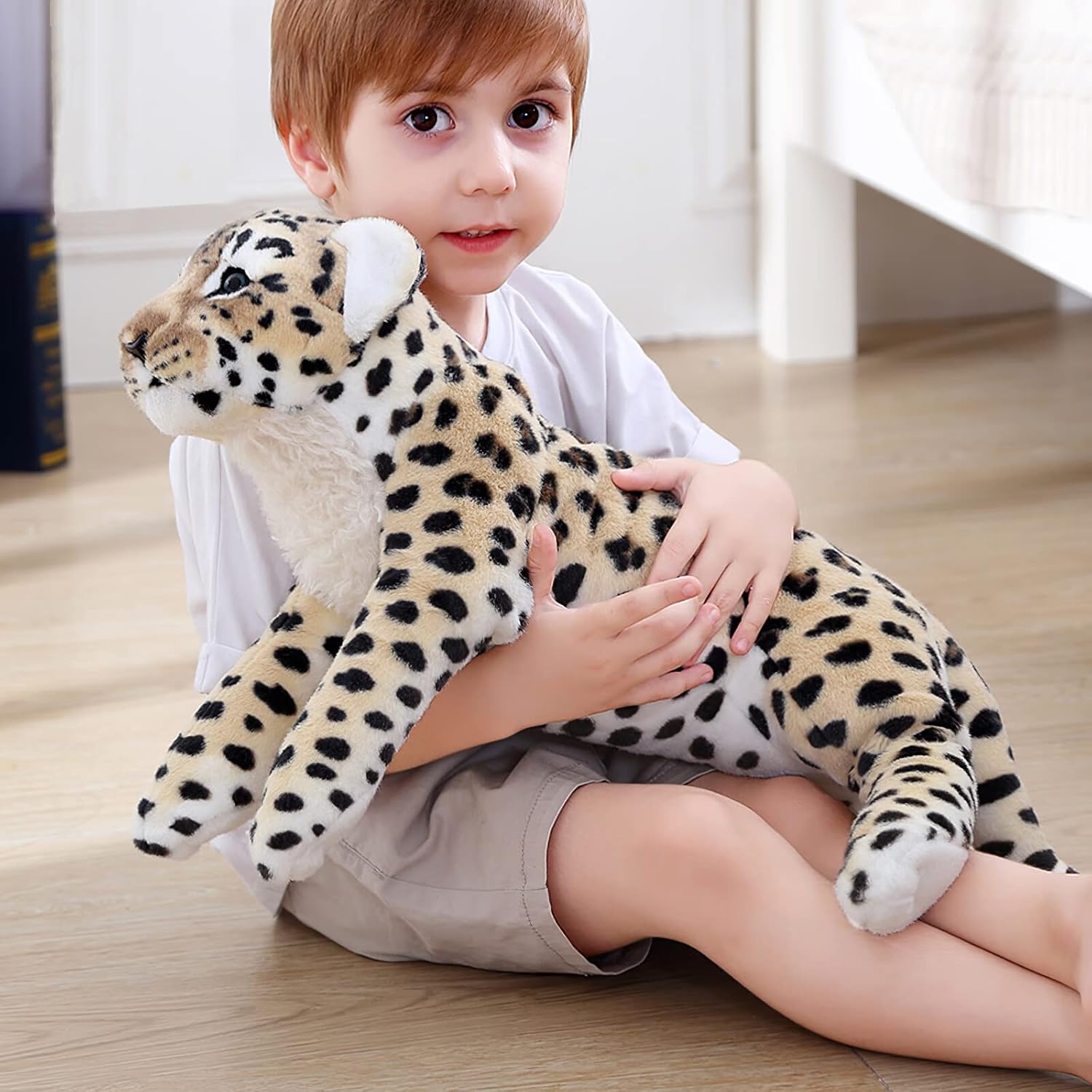 Gisqis Cheetah Plush Pillow 158 Giant Realistic Stuffed Animal