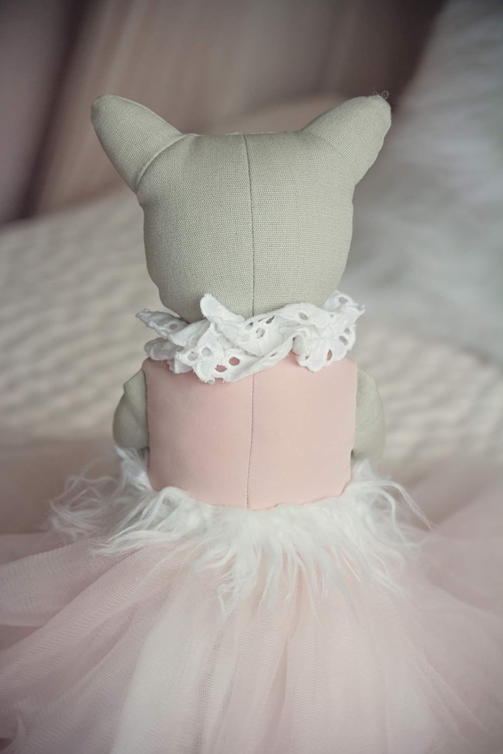 Poppy The Cat - 248-Inch Handmade Plush Doll