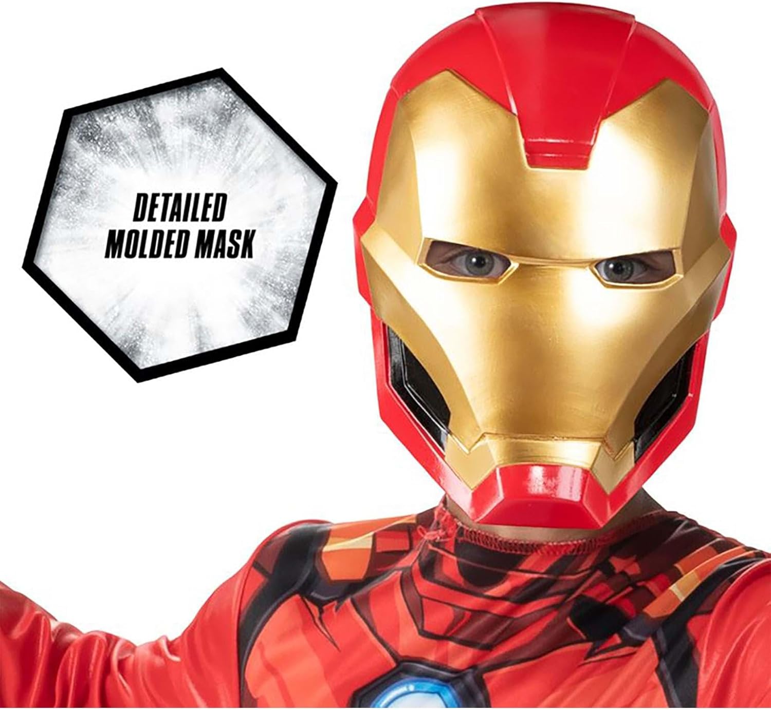 Marvel Iron Man Youth Halloween Costume Jumpsuit