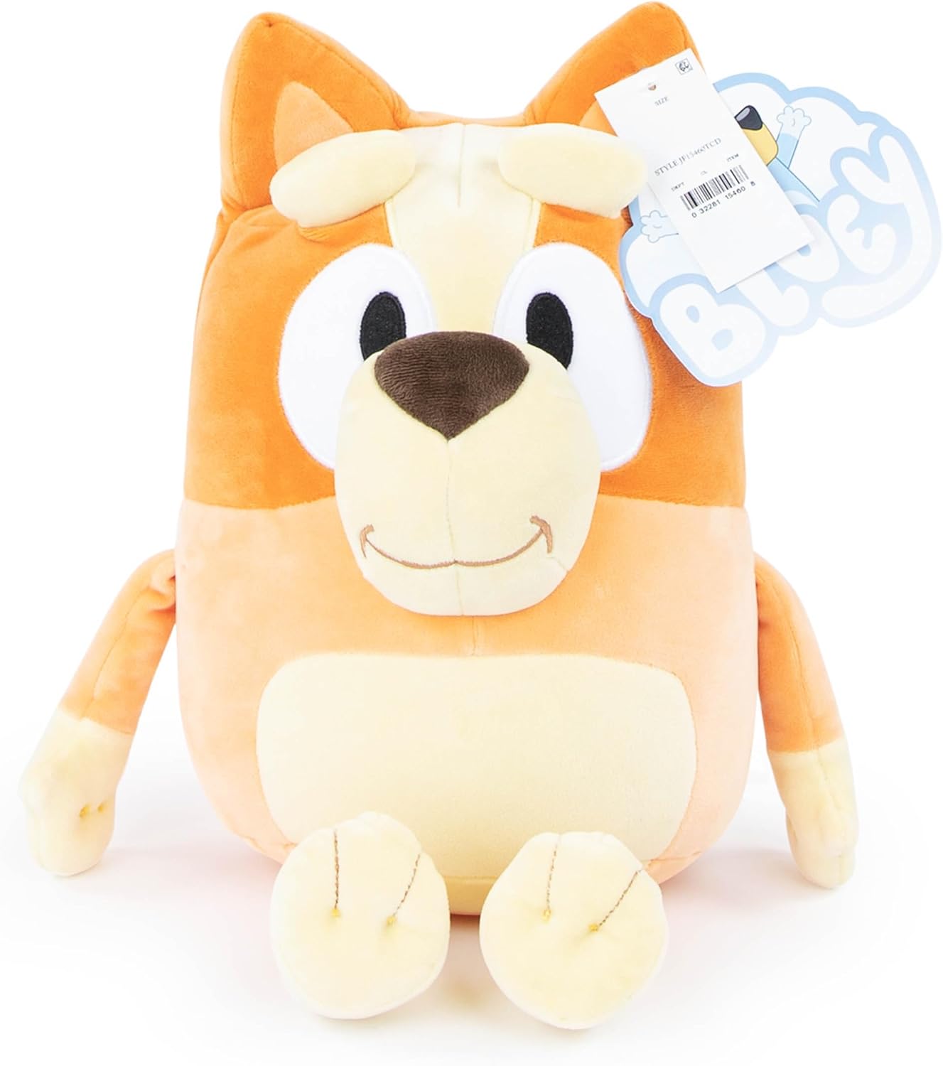 Jay Franco Bluey Bingo Plush Pillow Buddy - 16 Inches