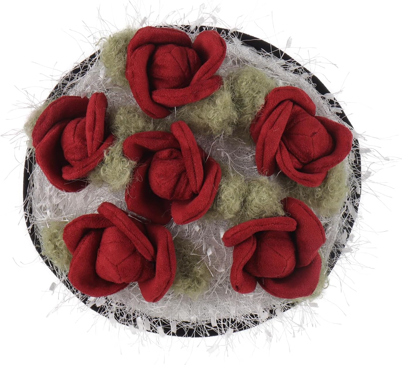 Apricot Lamb Romantic Rose Bouquet Plush Toy