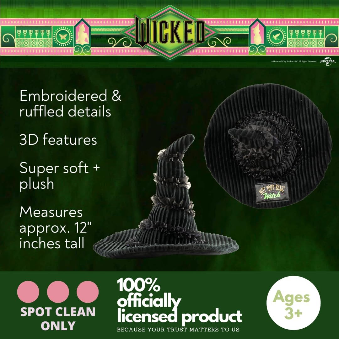Franco Wicked Elphaba Plush Pillow 145 x 10 x 5 in