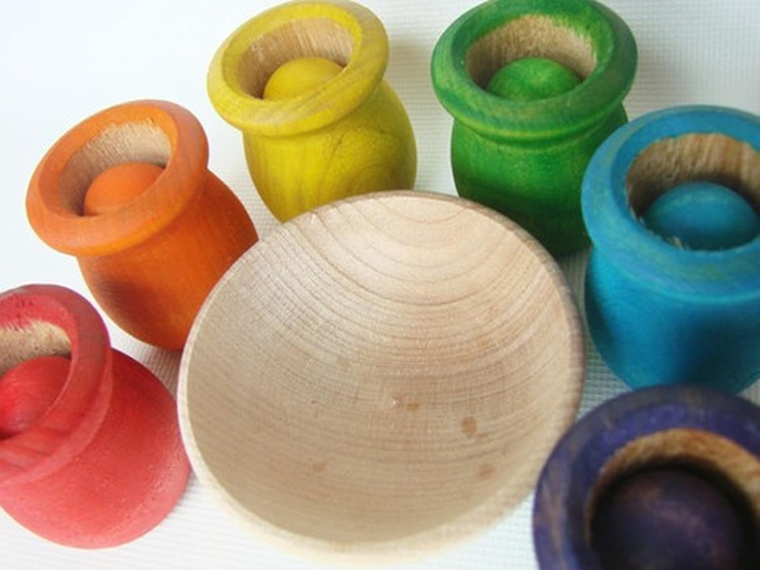 Mama May i Colored Cups and Balls Playset
