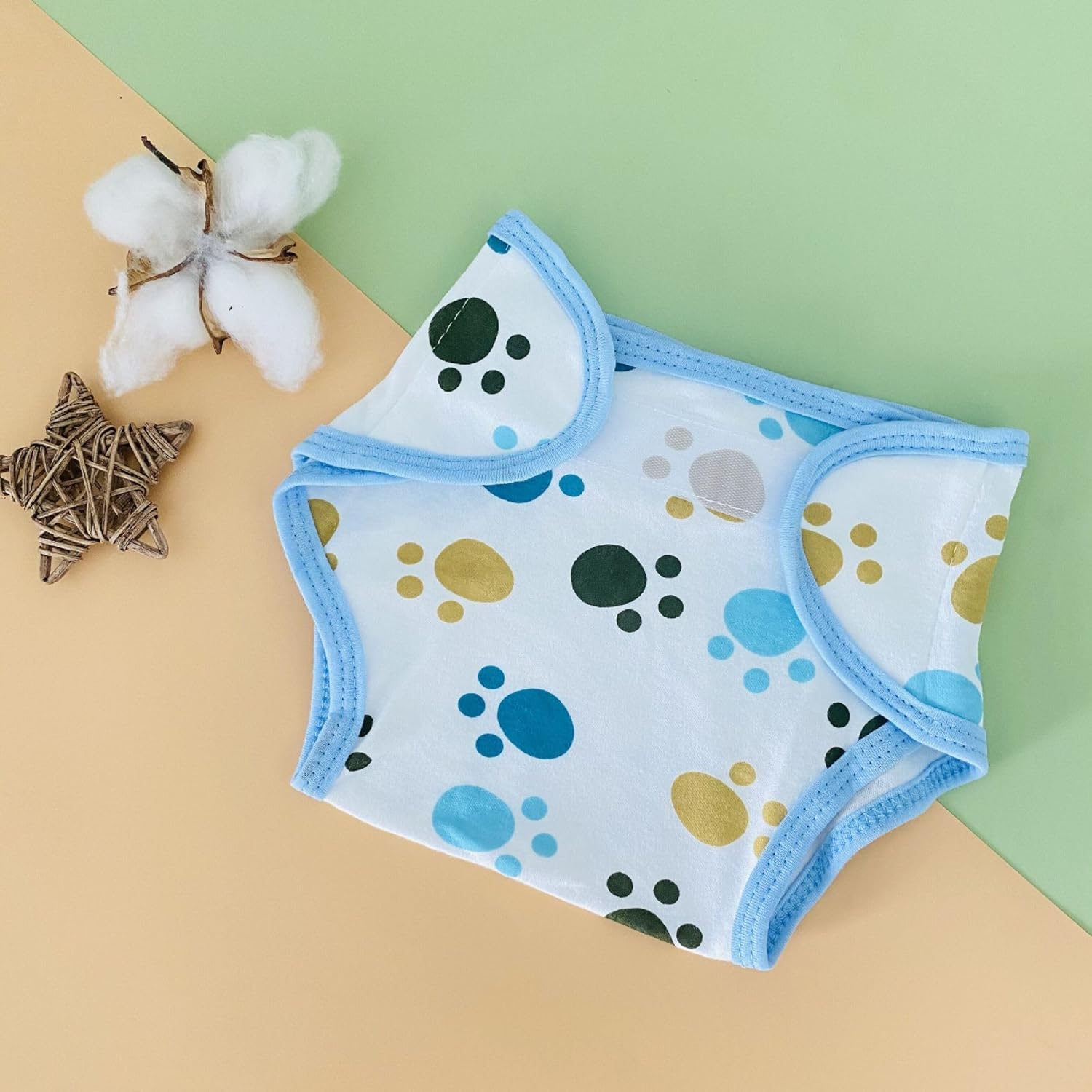 PEDOLLTREE 4 PCS Reborn Baby Diapers Underwear Set