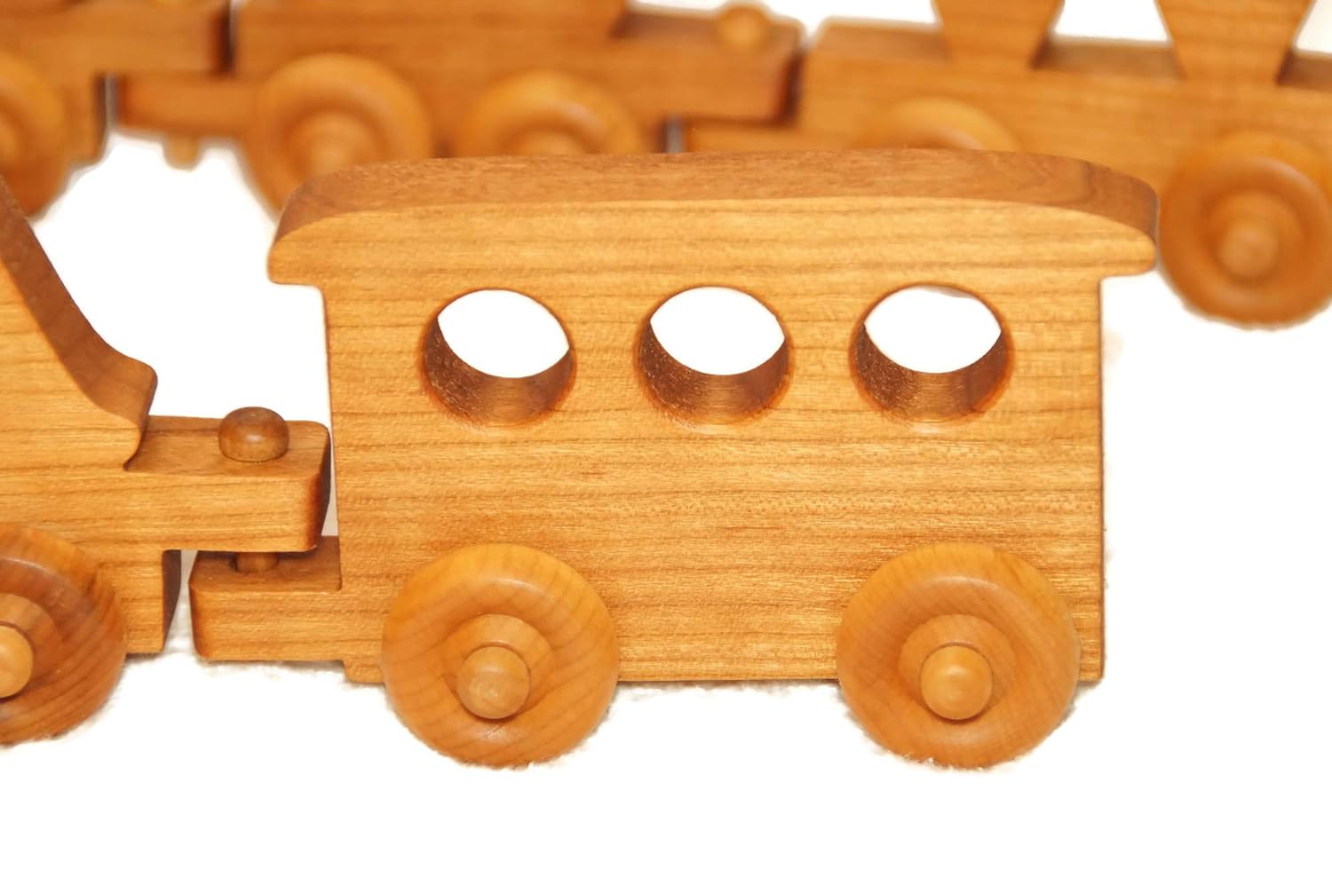Personalized Wooden Letter Train by Little Wooden Wonders