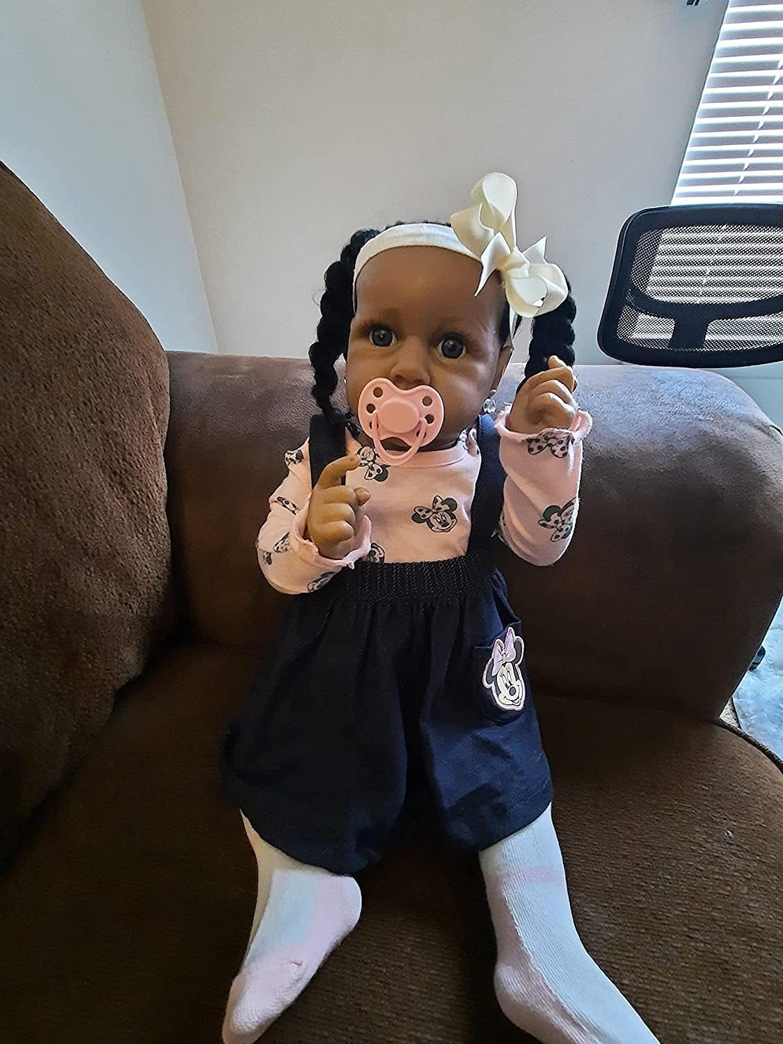 ZTDOLL Reborn Baby Doll Girl 18 Inch Handmade Realistic