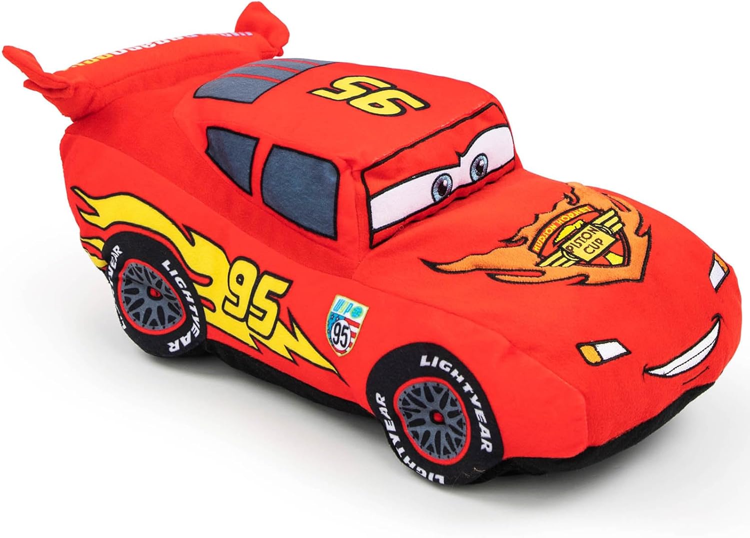 Cars Plush Lightning McQueen Pillow Buddy - 19 Inch Red