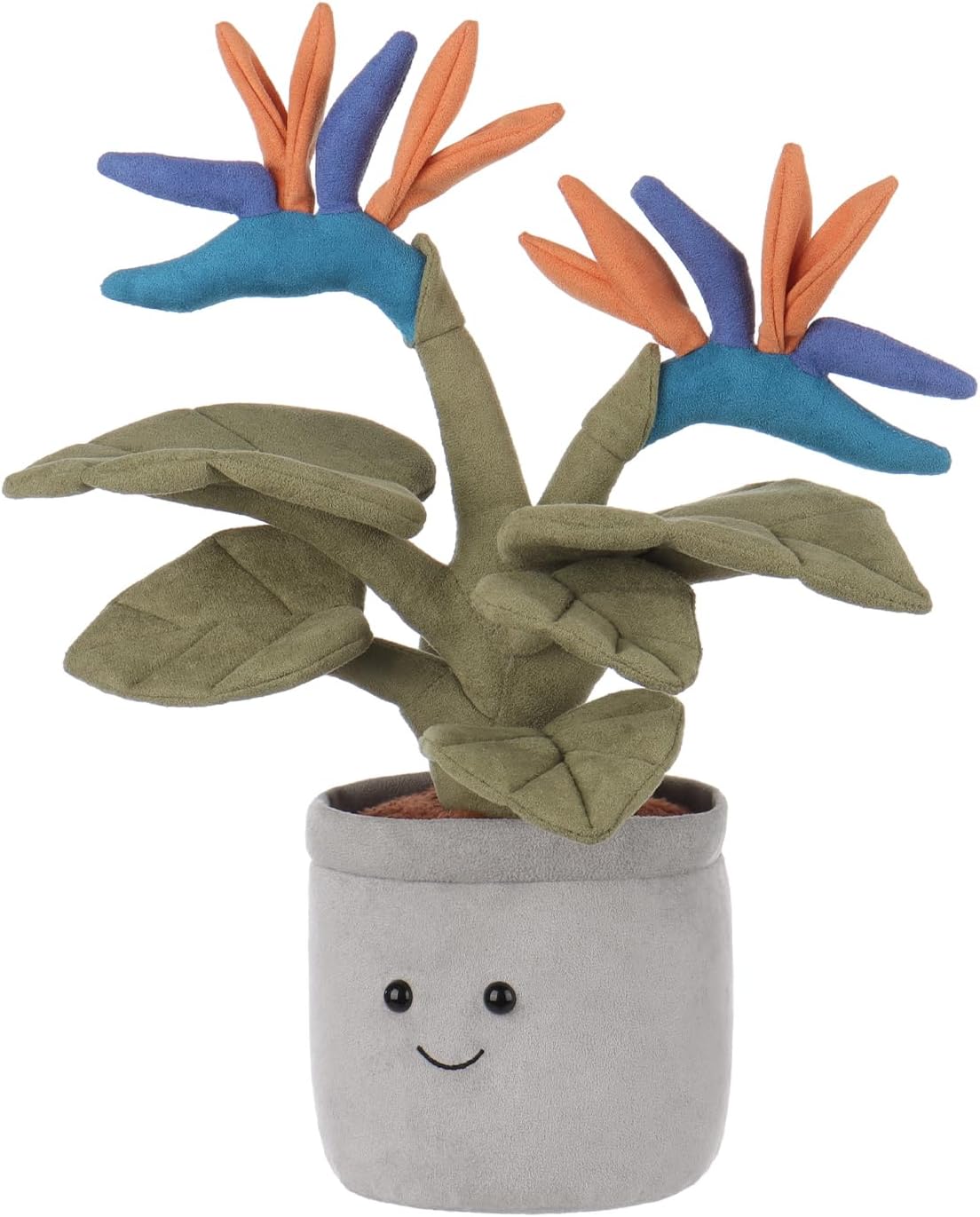 Apricot Lamb Potted Bird of Paradise Plush Stuffed Animal