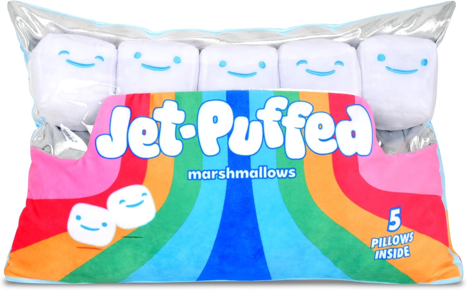 iscream Marshmallow Pillow Set 175x11 Inch