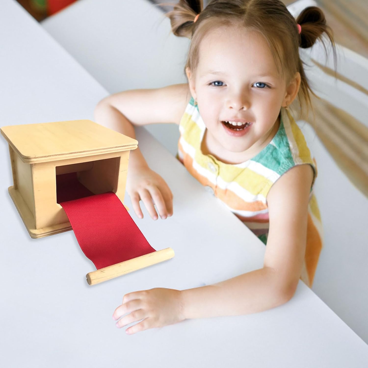 Montessori Wooden Winder for Preschool Learning