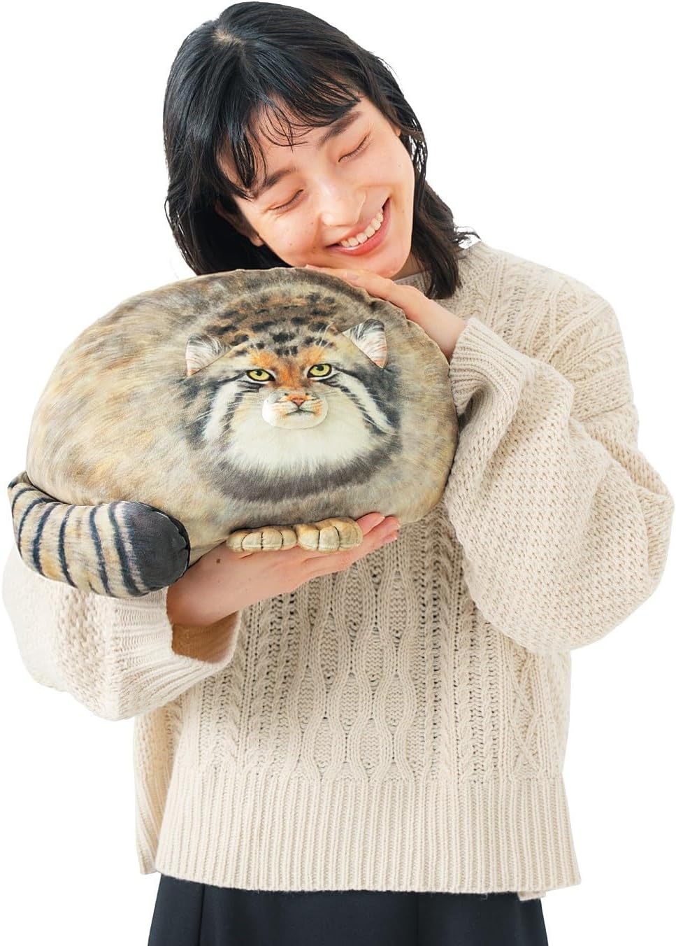 Sew Butiful Steppe Cat Plush Pillow 14inch