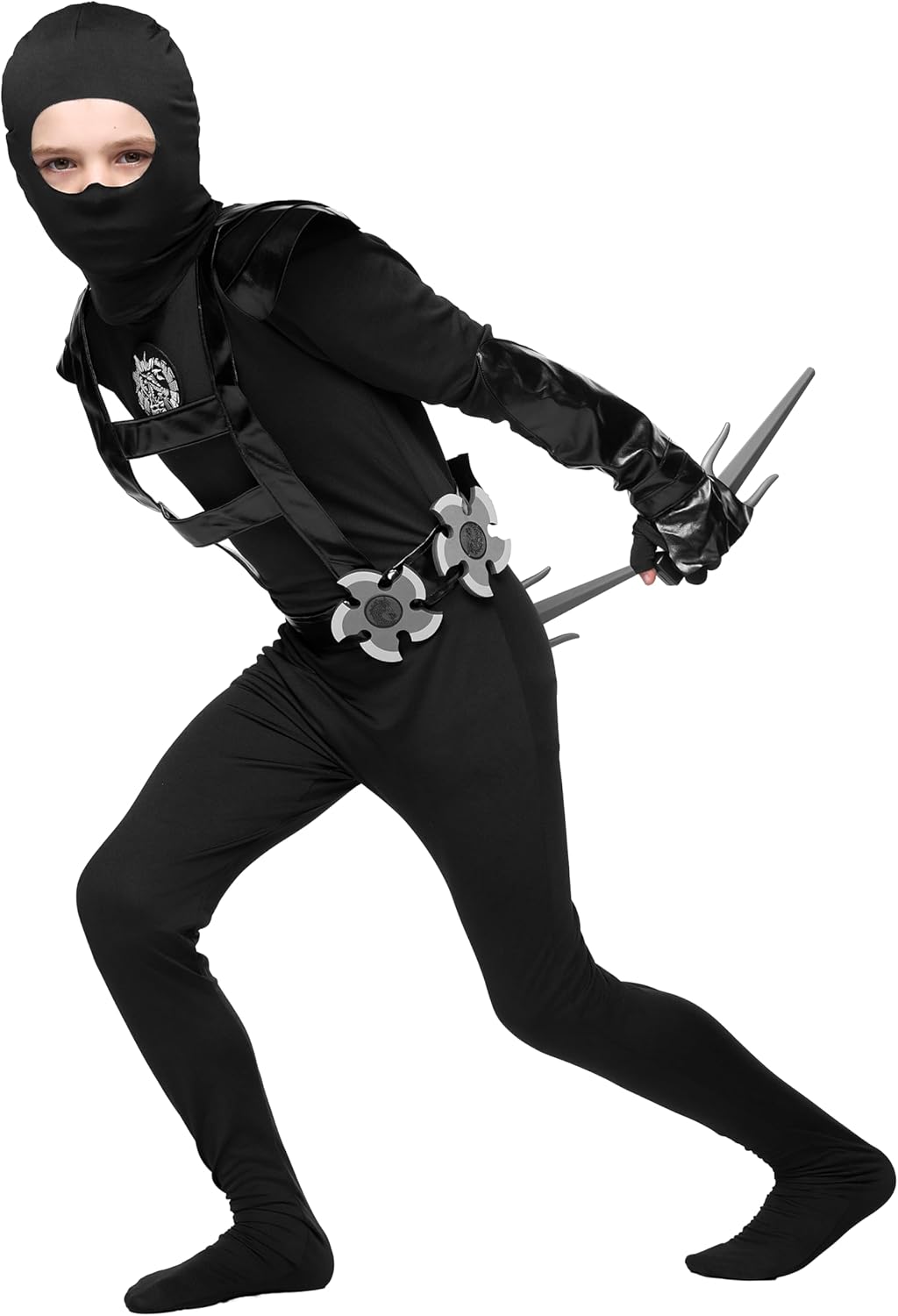 Spooktacular Halloween Ninja Costume for Boys