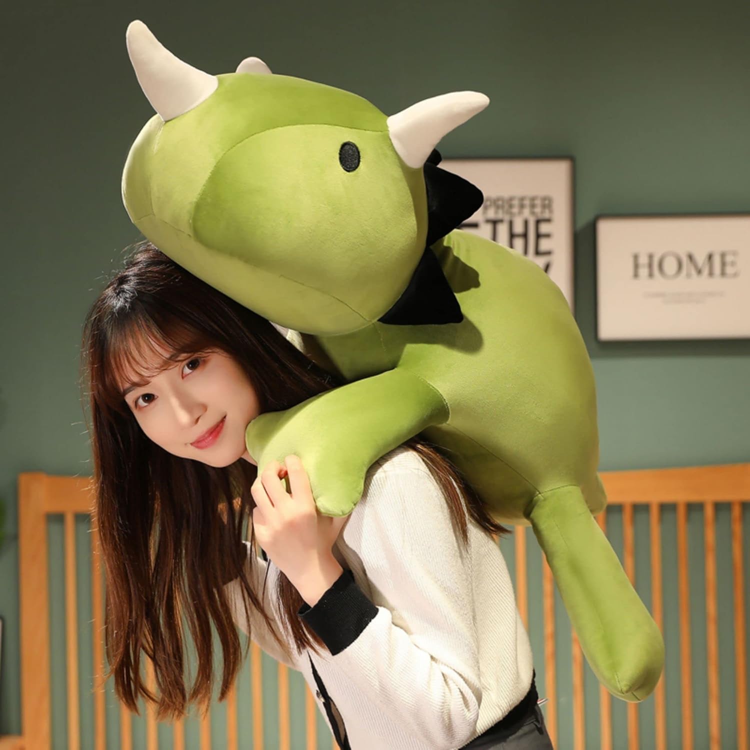 SQEQE Weighted Dinosaur Plush Toy 98 Inch