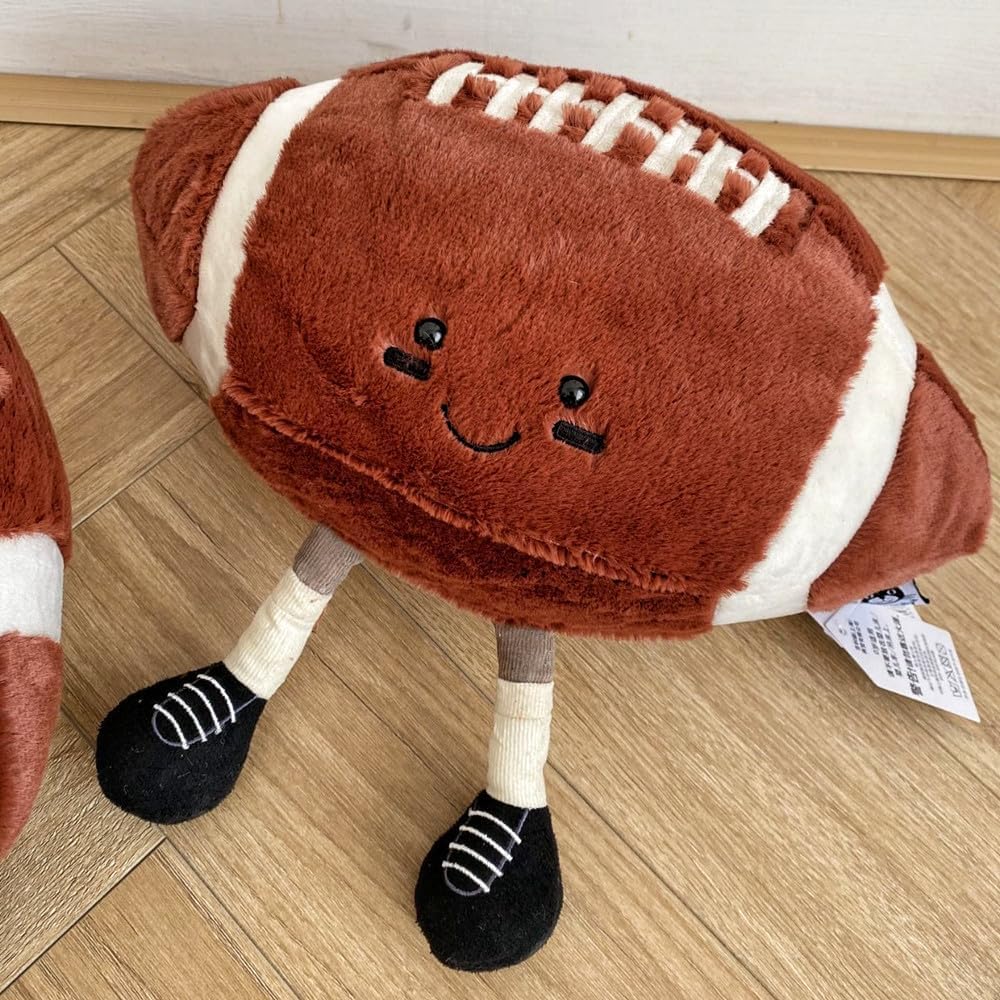 XIYUAN 13 Inch Football Plush Pillow Toy for Kids