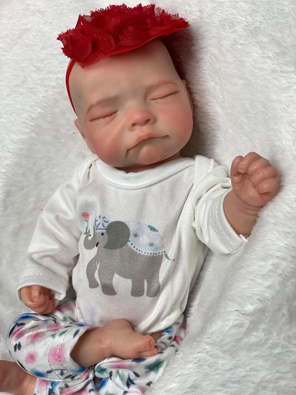Realistic Full Body Silicone Baby Doll with Clothes Set