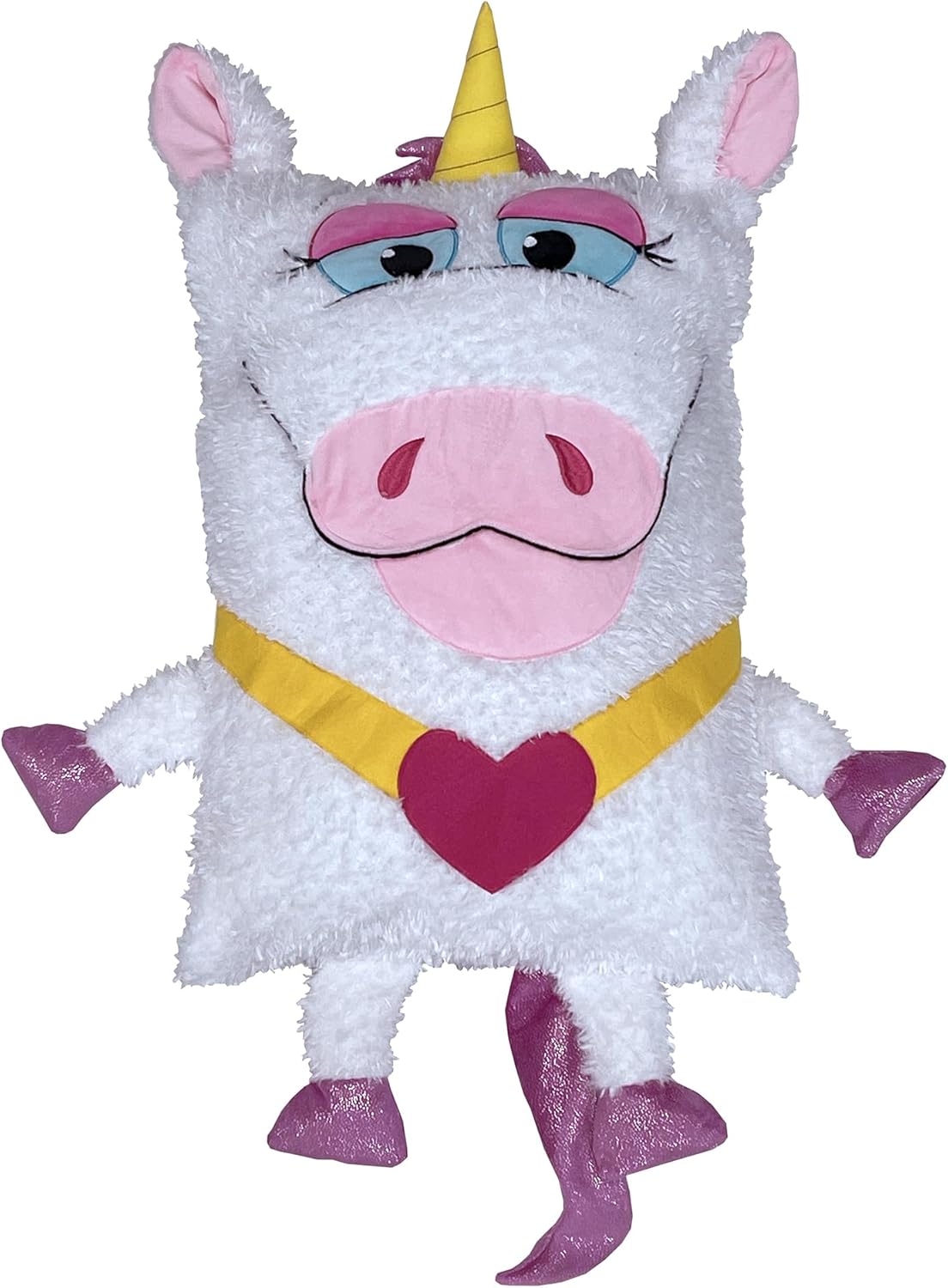 Shamzees Unicorn Plush Pillow Cover for Kids