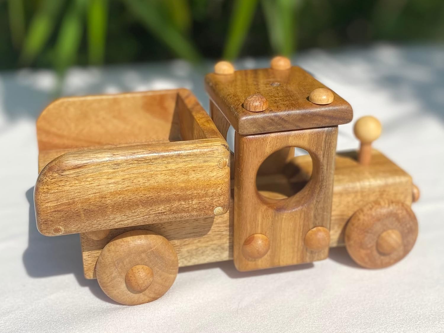 Wooden Truck Toy Personalized for Toddlers