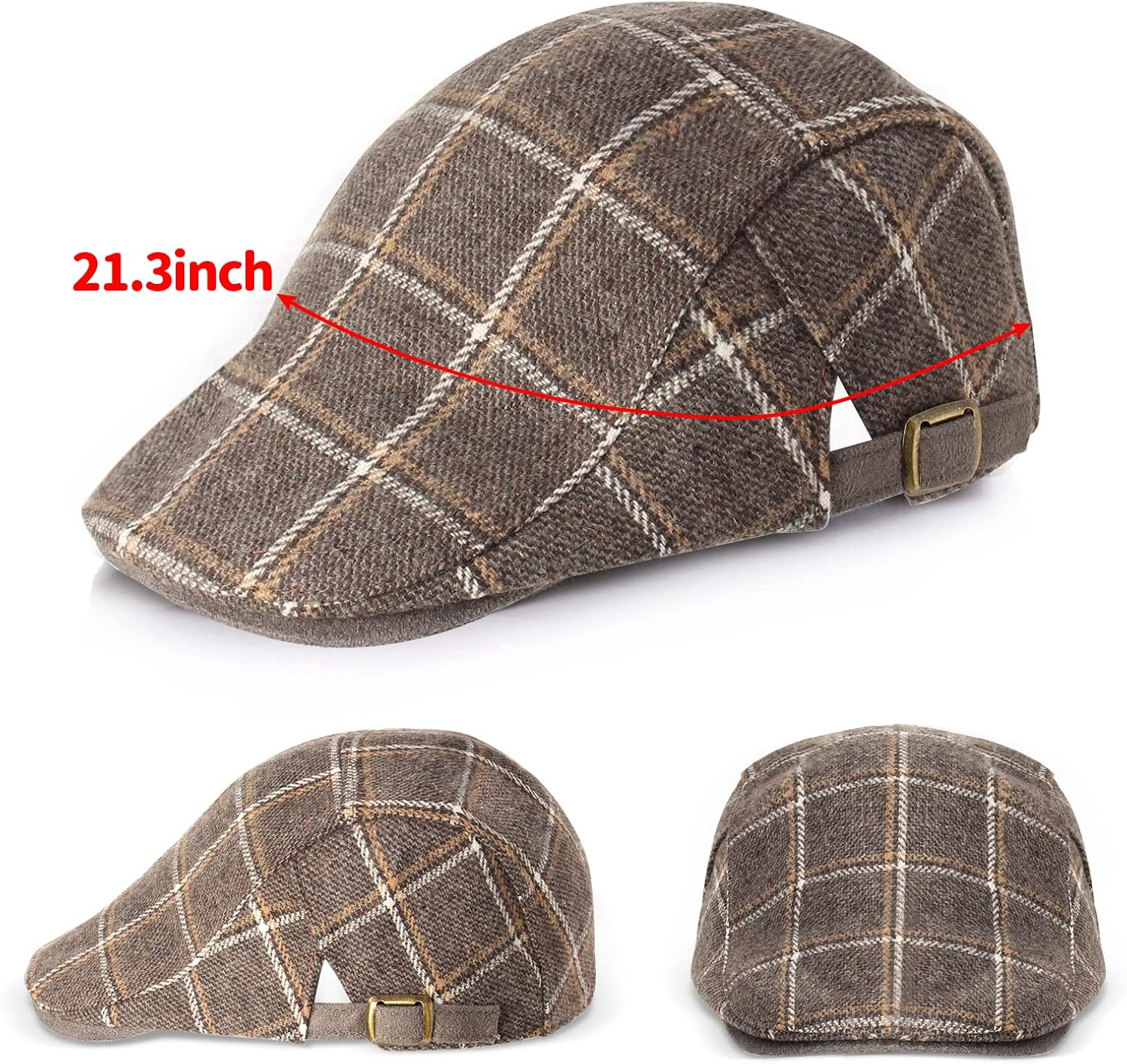 Keymall Old Man Costume for Kids with Beret Hat
