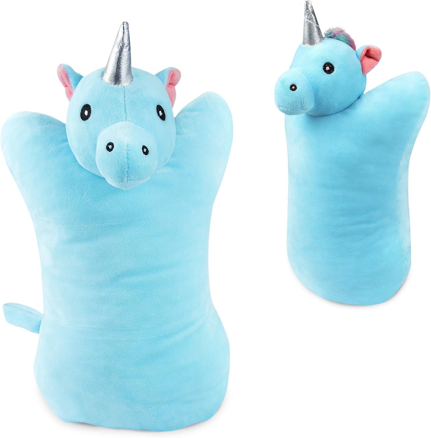 Cloudz Plush On Hand Kids Travel Pillow - Unicorn 1