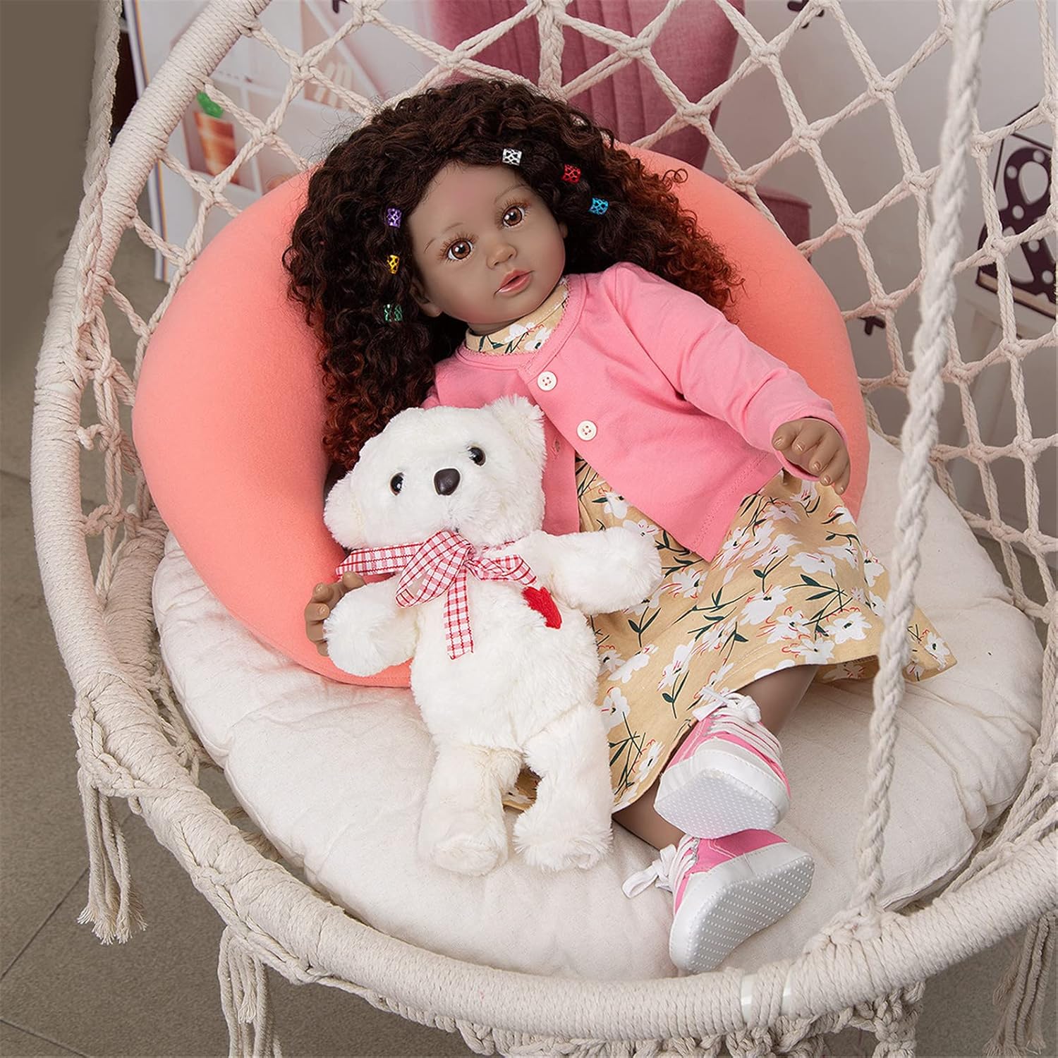 Leybold Reborn Baby Doll 24Inch Lifelike Handmade Silicone