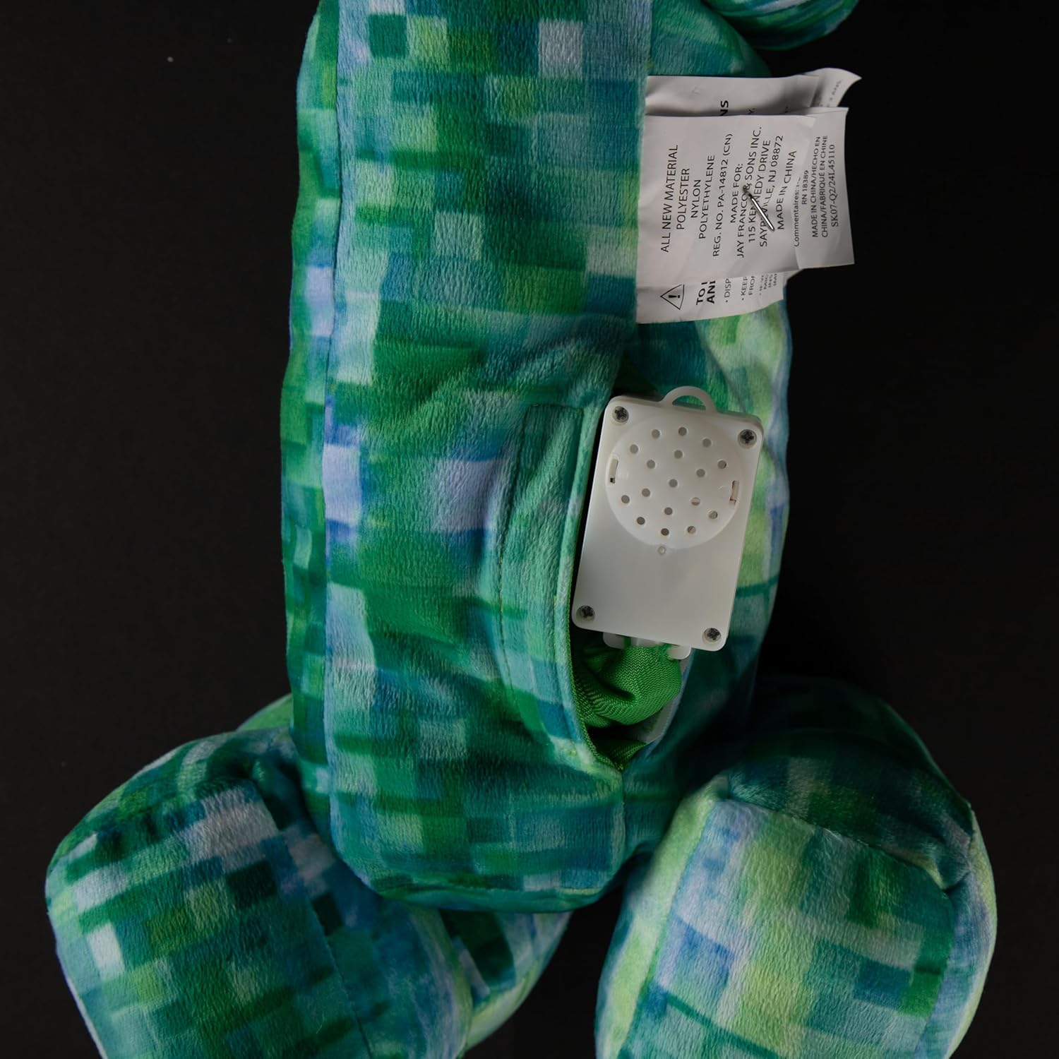 Jay Franco Minecraft Creeper Pillow Buddy - LED Light Up Plush 16 Inches