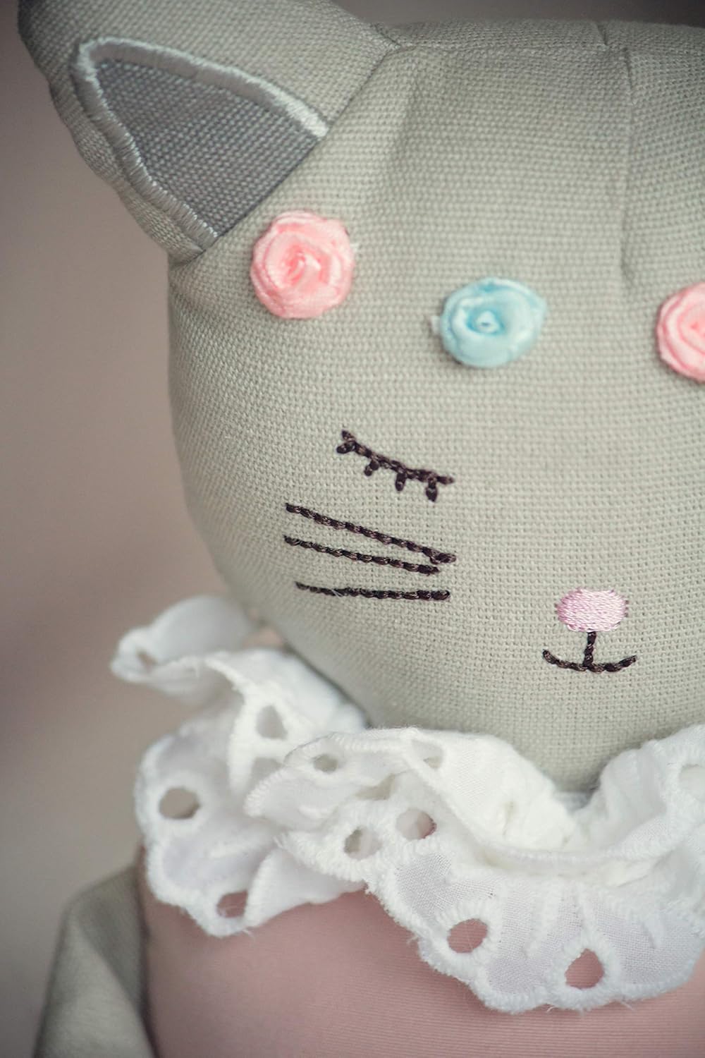 Poppy The Cat - 248-Inch Handmade Plush Doll