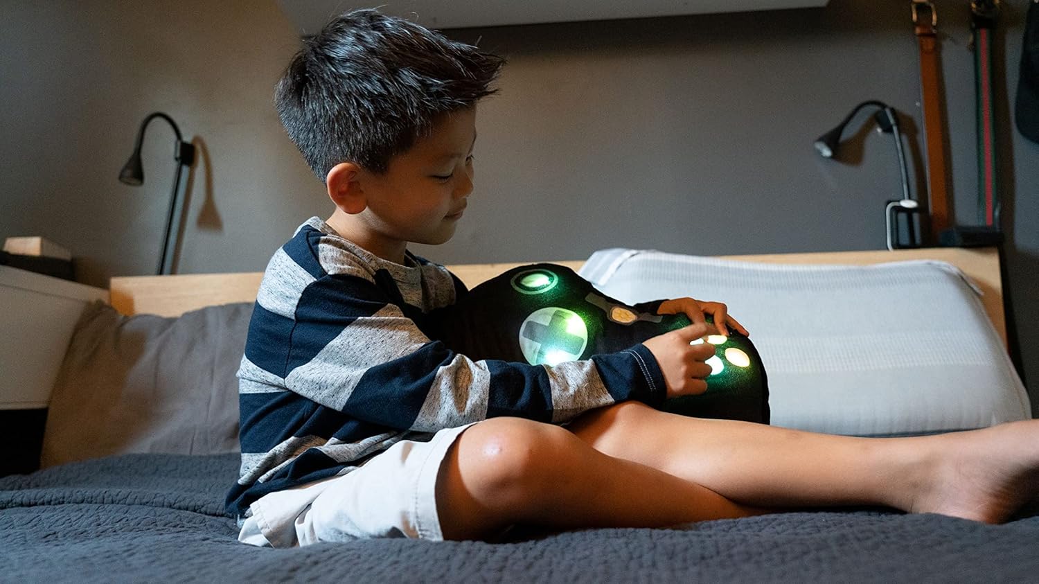 Unicorns Robots Light Up Pillow for Kids
