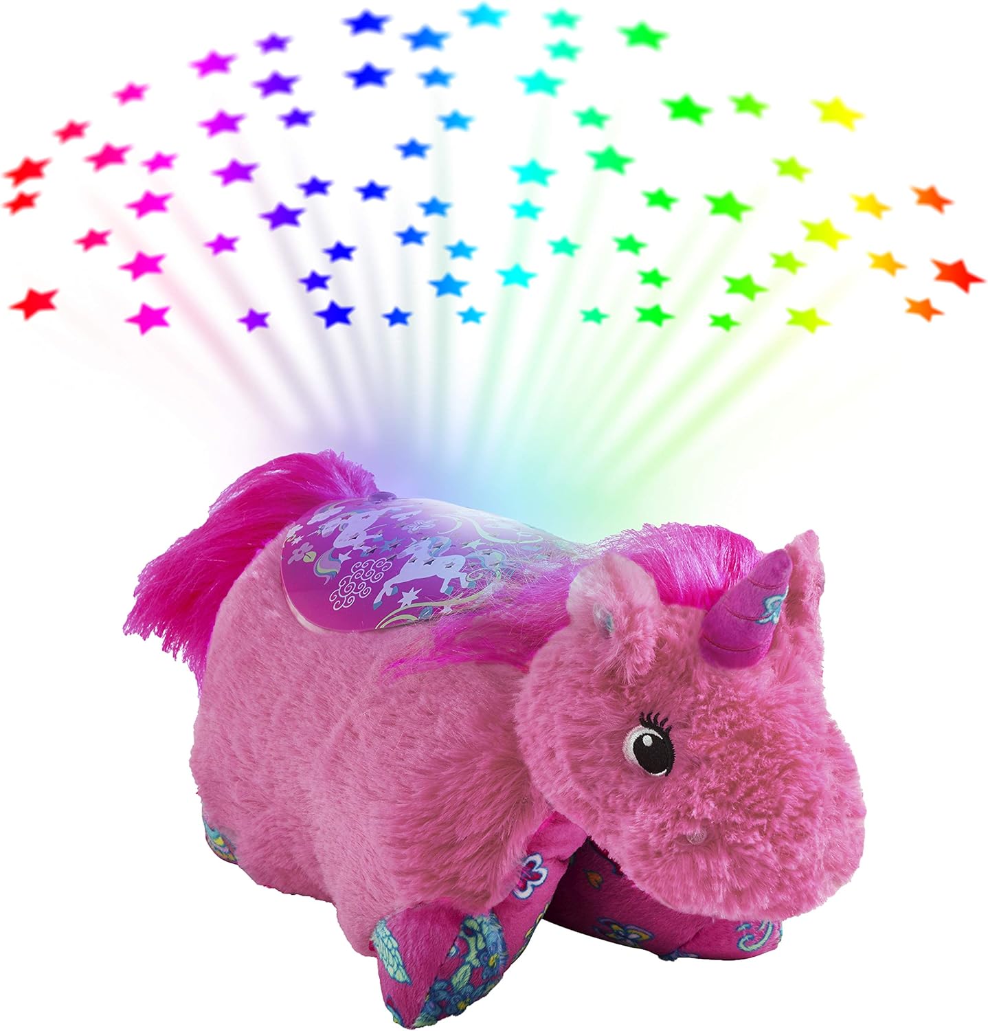Pillow Pets Pink Unicorn Nightlight Plush 11 Inch