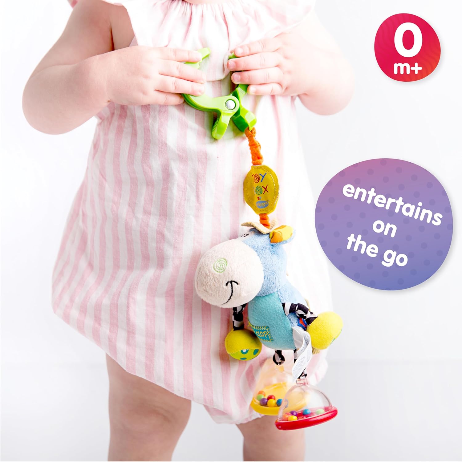 Playgro Dingly Dangly Rattle Toy for 0 Months