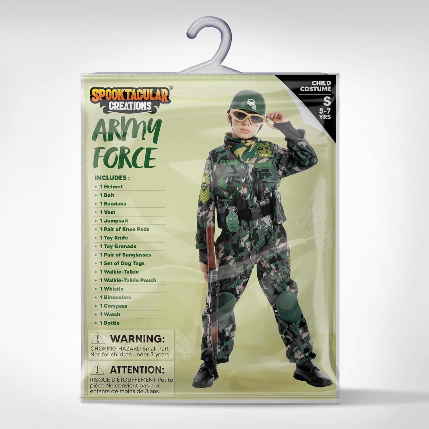 Spooktacular Creations Kids Military Costume Set 1