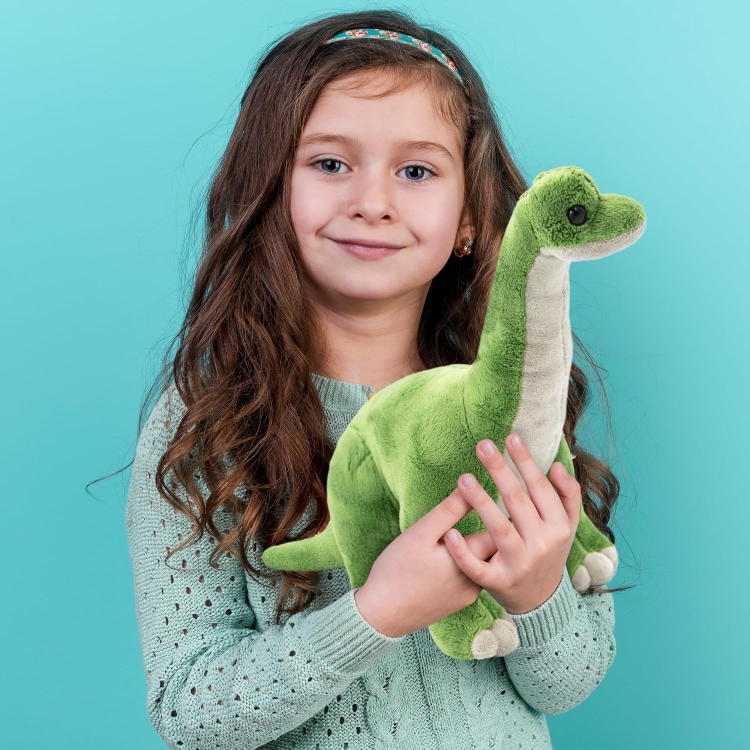 ArtCreativity Big Cozy Plush Brachiosaurus Dinosaur