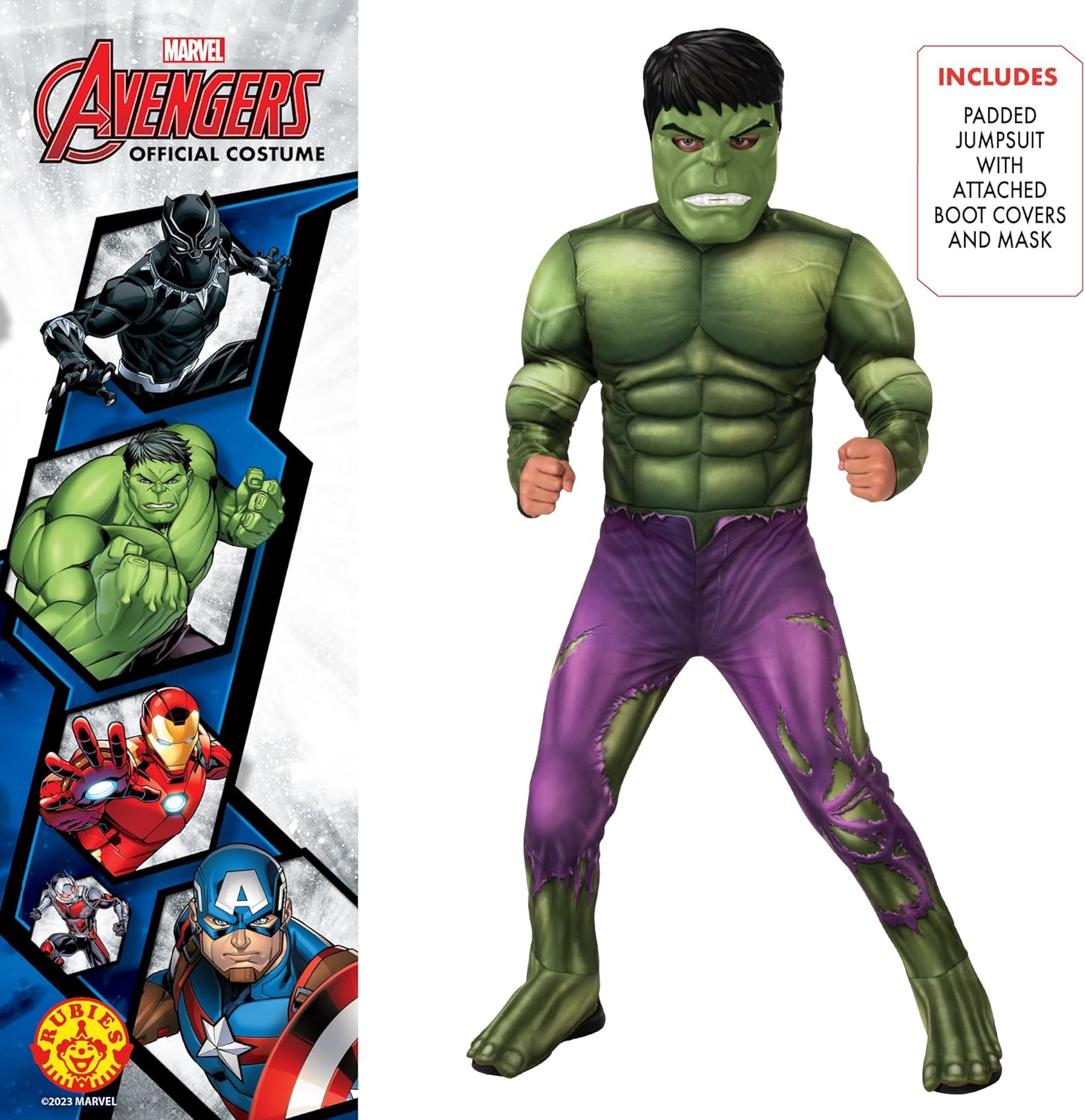 Rubies Hulk Deluxe Kids Costume for Halloween