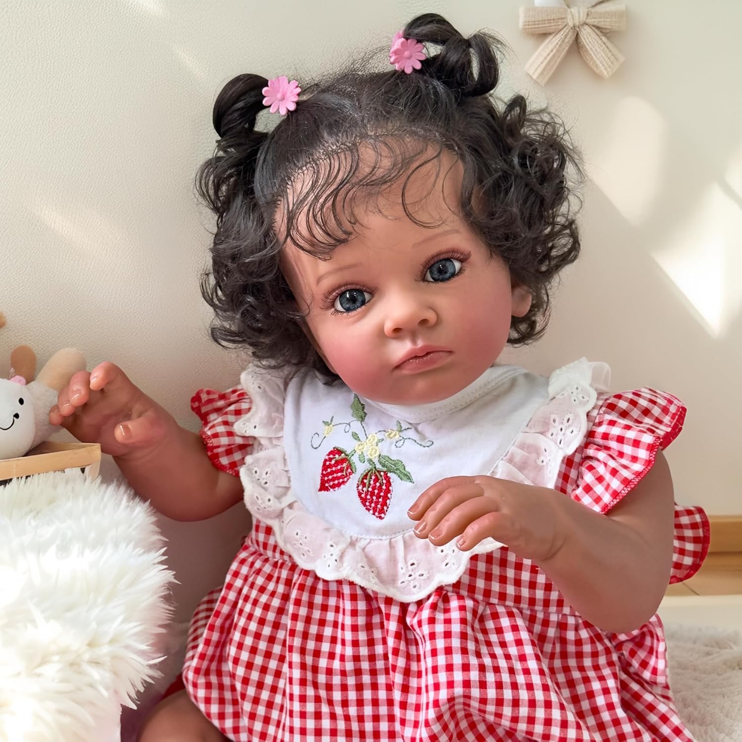 23 Inch Reborn Baby Dark Skin Tutti Doll
