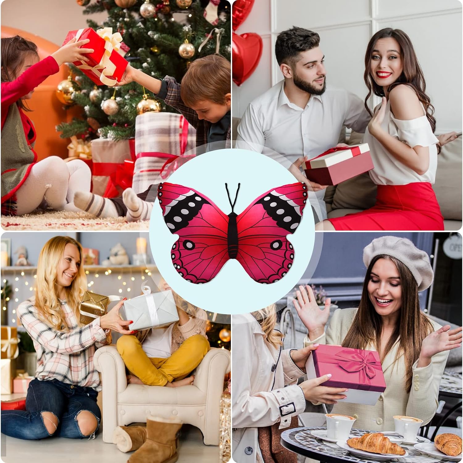 CHELEI2019 157 Butterfly Plush Pillow Toy