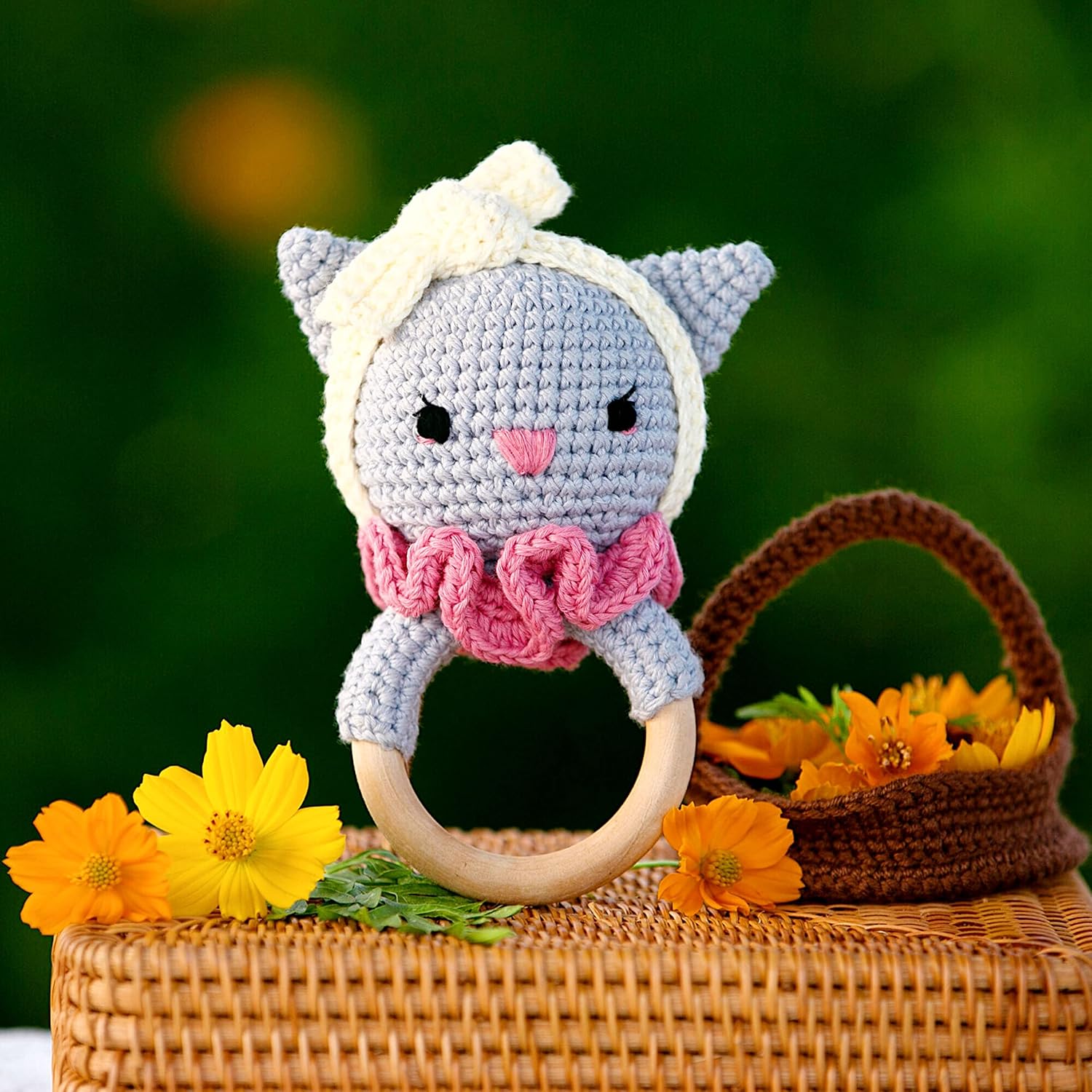 Bunny - Tuban Cat Rattle Eye-Catching Toy for Toddlers