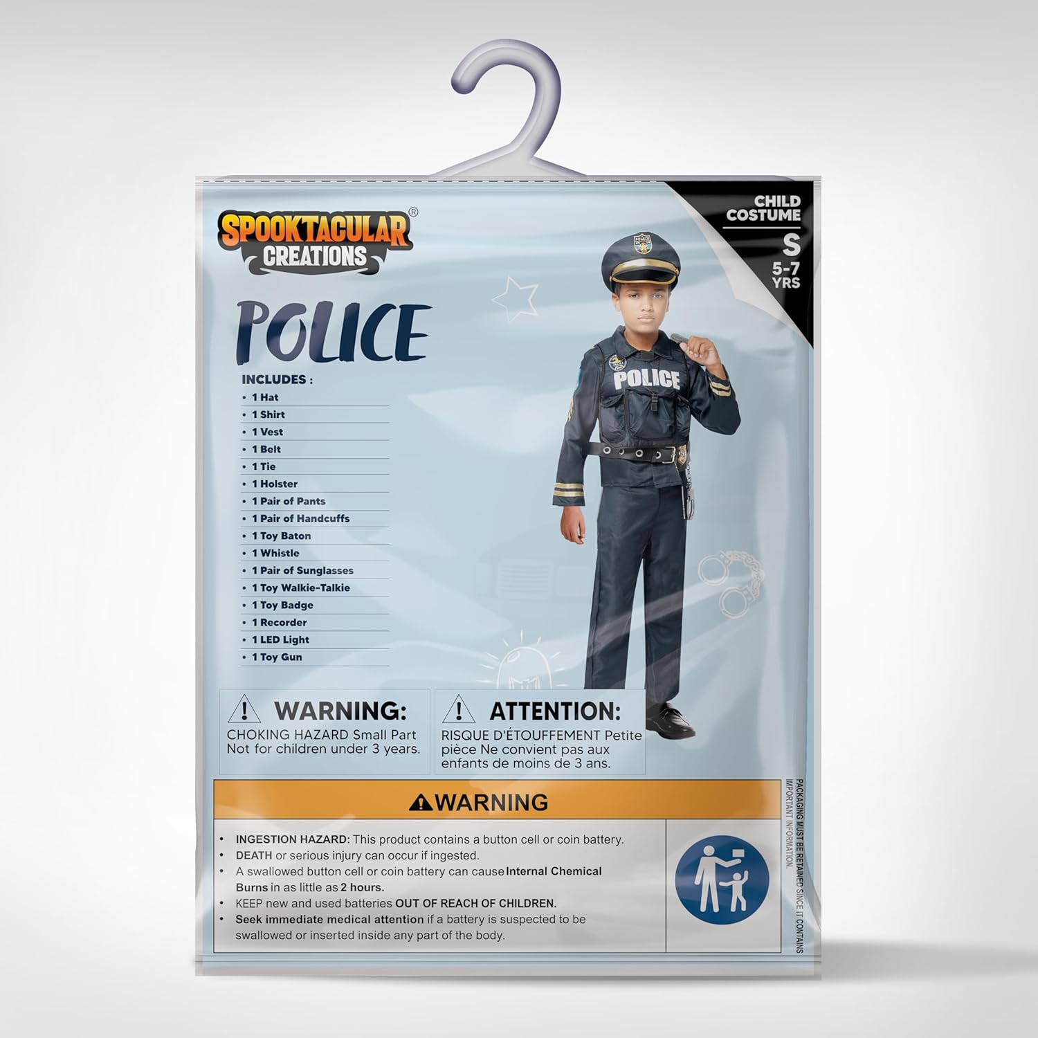Spooktacular Creations Police Costume for Boys
