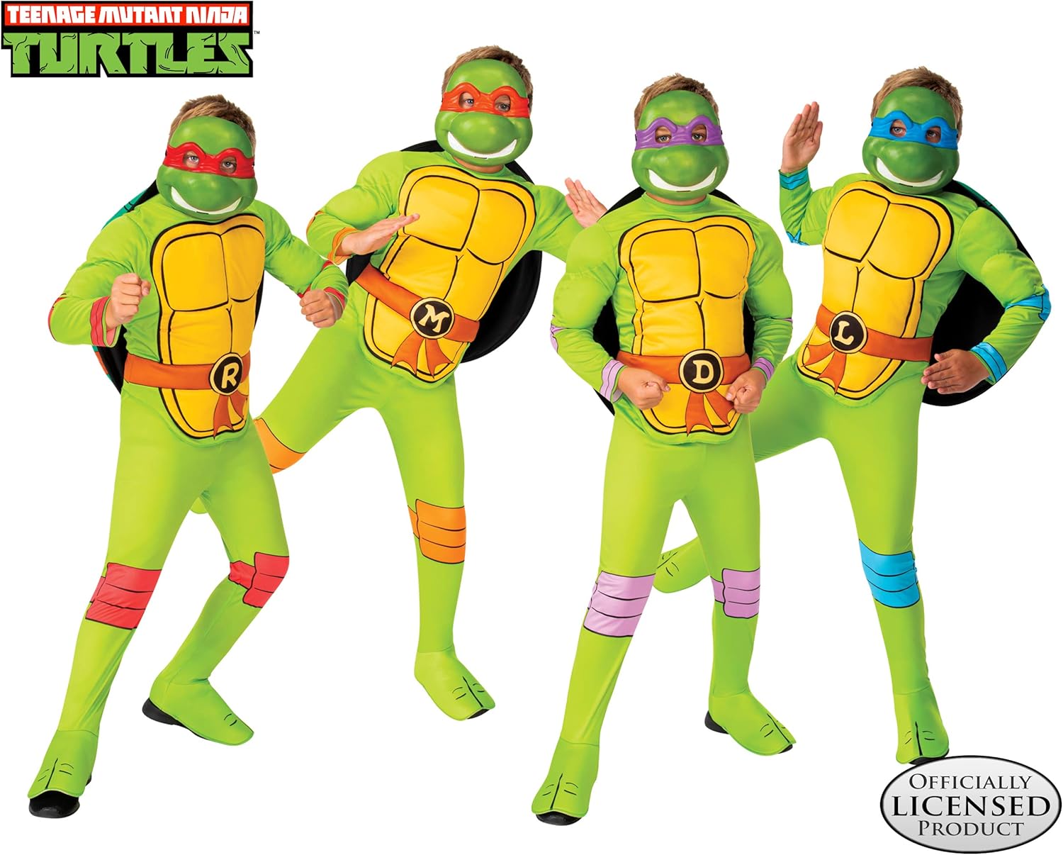 Rubies Boys Nickelodeon Retro Teenage Mutant Ninja Turtles Raphael Costume