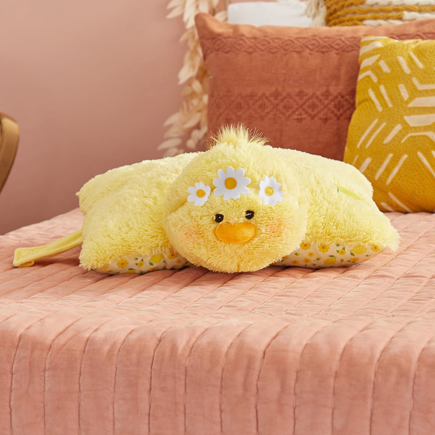 Pillow Pets Lemon Chick Sweet Scented Plush Pillow Yellow