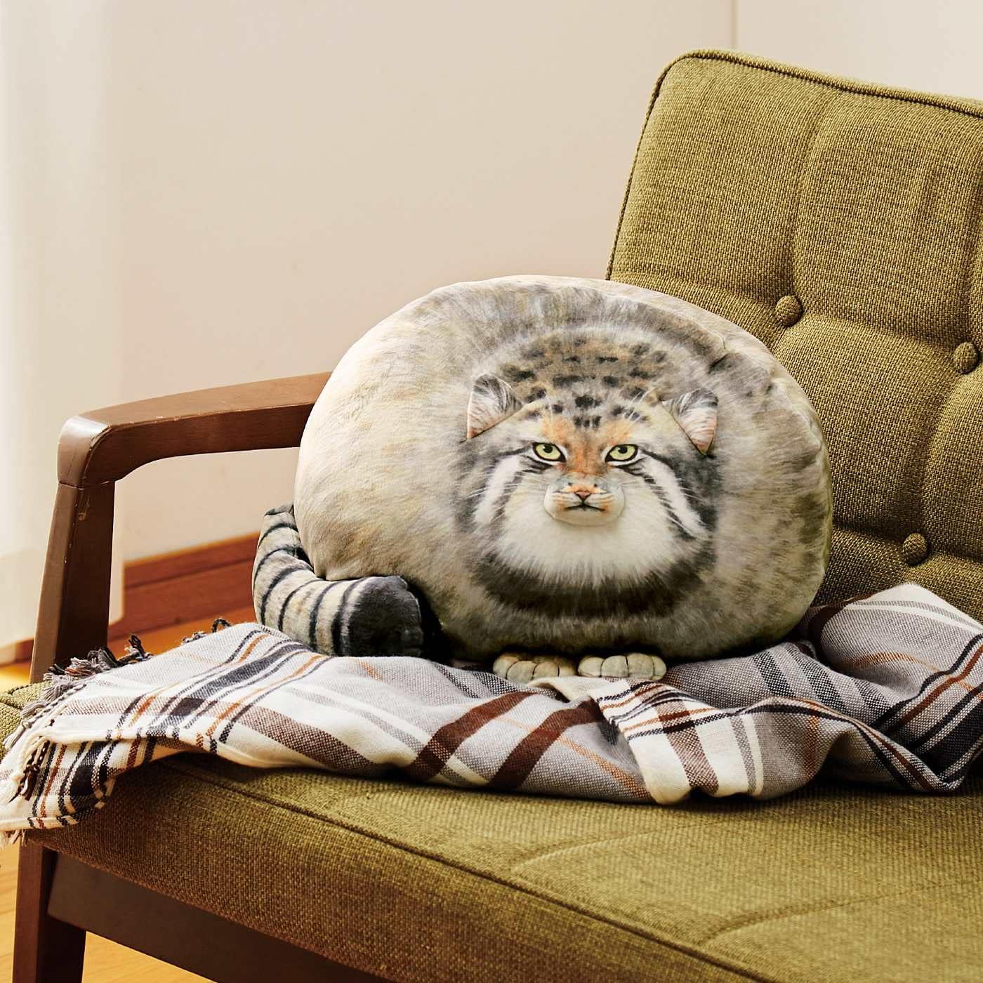 Sew Butiful Steppe Cat Plush 30cm Pillow